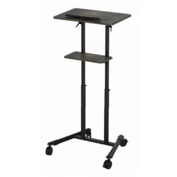 Stojące biurko Gembird TVS-DESK-01-BK czarne 20 kg 1110-1345 mm