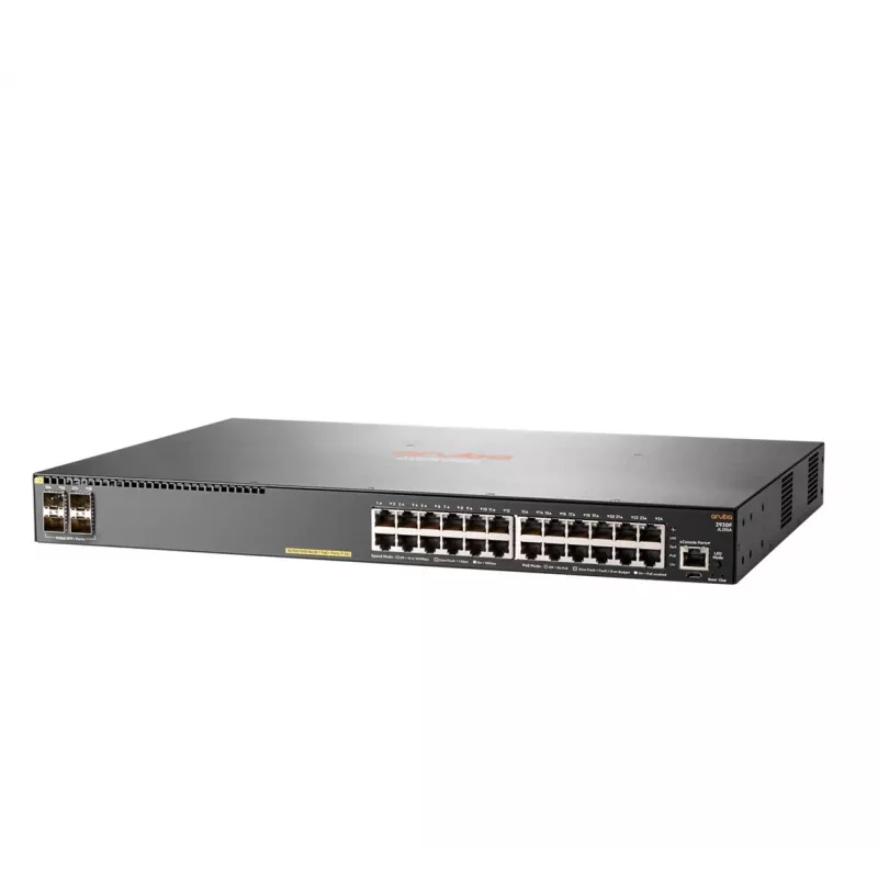 Przełącznik HPE Aruba Networking 2930F 24G PoE+ 4SFP+