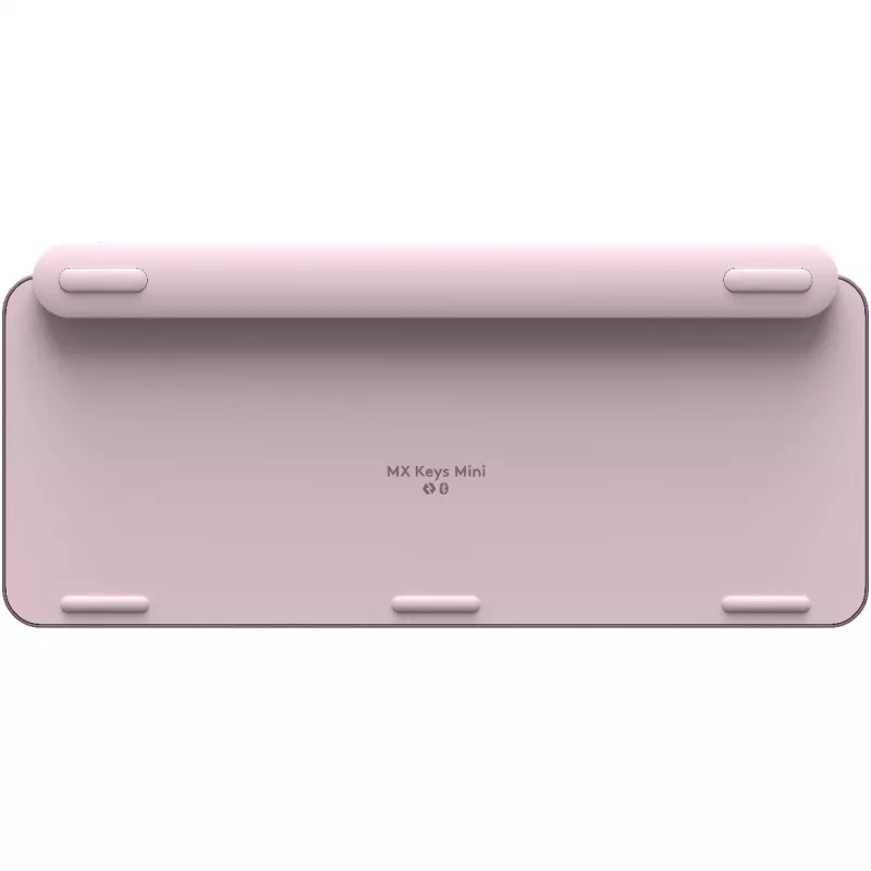 Logitech MX Keys Mini Minimalistyczna bezprzewodowa podświetlana klawiatura - RÓŻOWA - CENTRAL (DE)