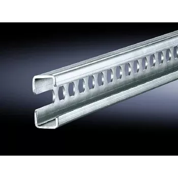 Szyna do szafy rack Rittal 4946.000 — stal, srebrna, głębokość 955 mm, opakowanie 6 szt.