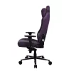 Fotel gamingowy Arozzi Vernazza SoftFabric fioletowy — ergonomiczna konstrukcja, regulowane podłokietniki i wysokość