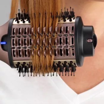 BaByliss AS95E Air Moc Volume Hot air brush Champagne 1000 W