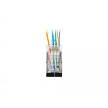 Złącze RJ-45 Lanberg PLS-6000EZ, szare