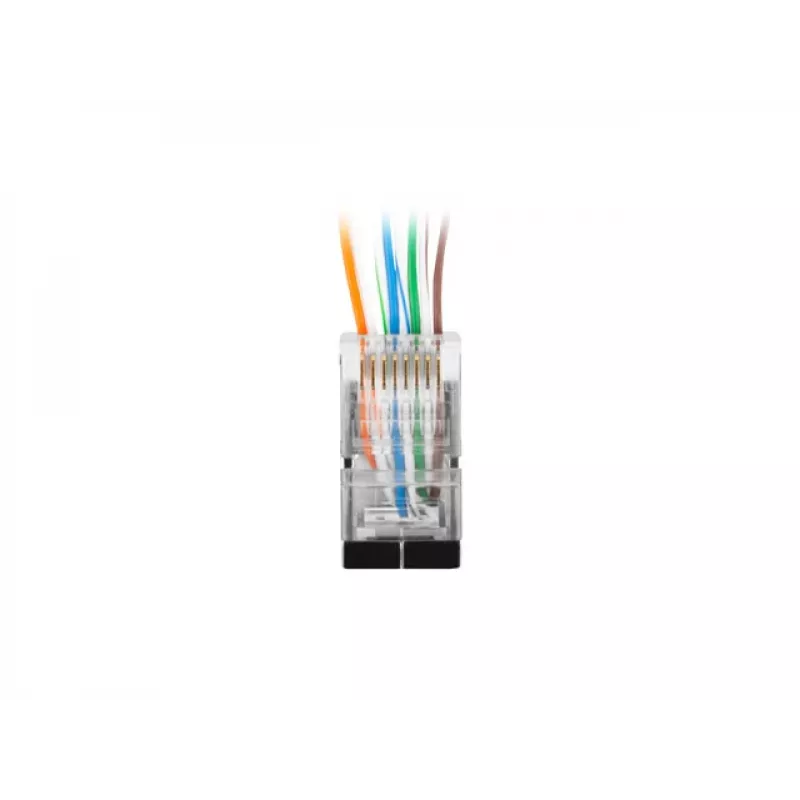 Złącze RJ-45 Lanberg PLS-6000EZ, szare