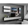 Cama Szafka VIGO 90 pełna 90/35/32 czarny/biały połysk
