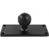 RAM Mounts rechteckige Basisplatte (50,8 x 127 mm) mit C-Kugel (1.5 ) - im Polybeutel (RAM-202U-25)