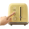 BUYDEEM Toster 2-kromkowy, model DT620E, kolor Mellow Yellow, EU