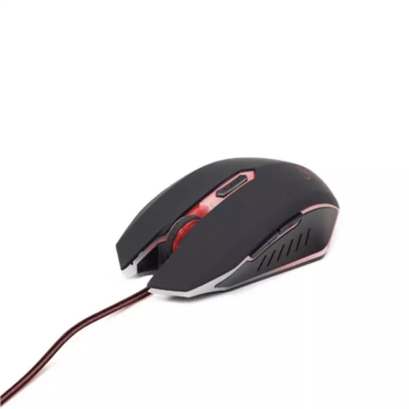 Myszka USB optyczna gamingowa/czerwona MUSG-001-R GEMBIRD