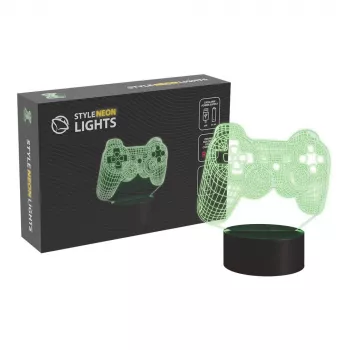 Lampa stołowa MANTA SNL57RGB dekoracja świetlna 3D RGB, LED RGB, dekoracyjny efekt 3D