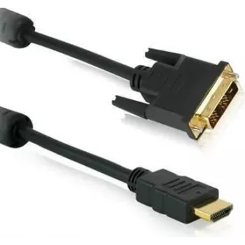 Sieciowy kabel krosowy helos UTP Cat6 cienki 7,5 m — czarny