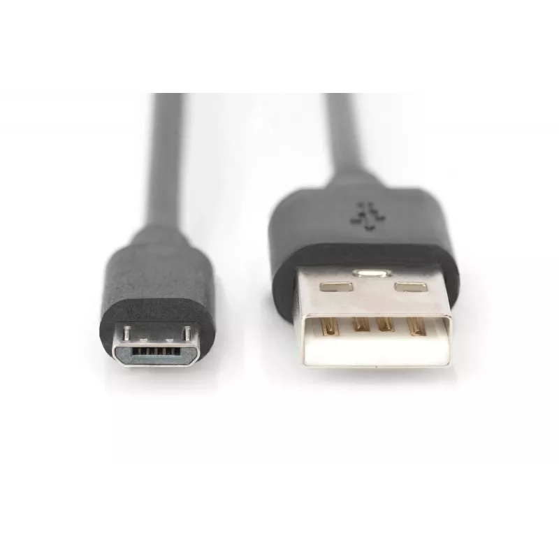 Kabel połączeniowy USB Digitus USB 2.0 A Micro B 1m