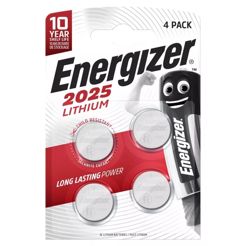 Baterie Energizer Specialized CR2025 4 szt.