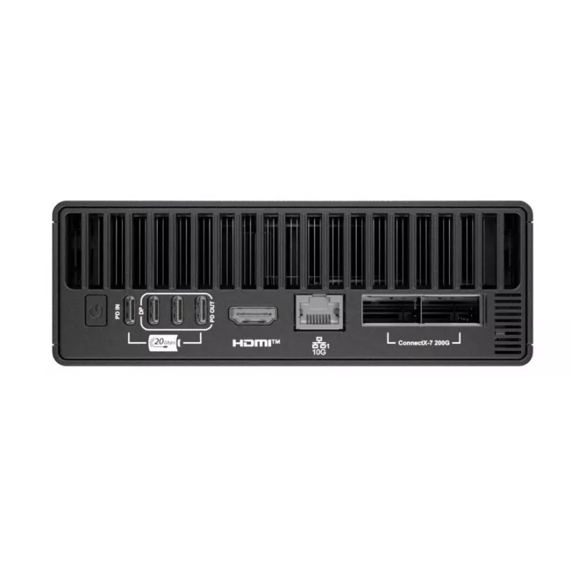 MSI EdgeXpert AI Supercomputer Desktop, NVIDIA DGX Spark GB10 Grace Czarnywell Architecture, 128 GB Pamięć LPDDR5 Unify, 4 TB SSD, ARM CPU, WiFi 7, BT 5.3, NVIDIA DGX OS - EDGEXPERT NVIDIA DGX GB10 128 GB 4 TB