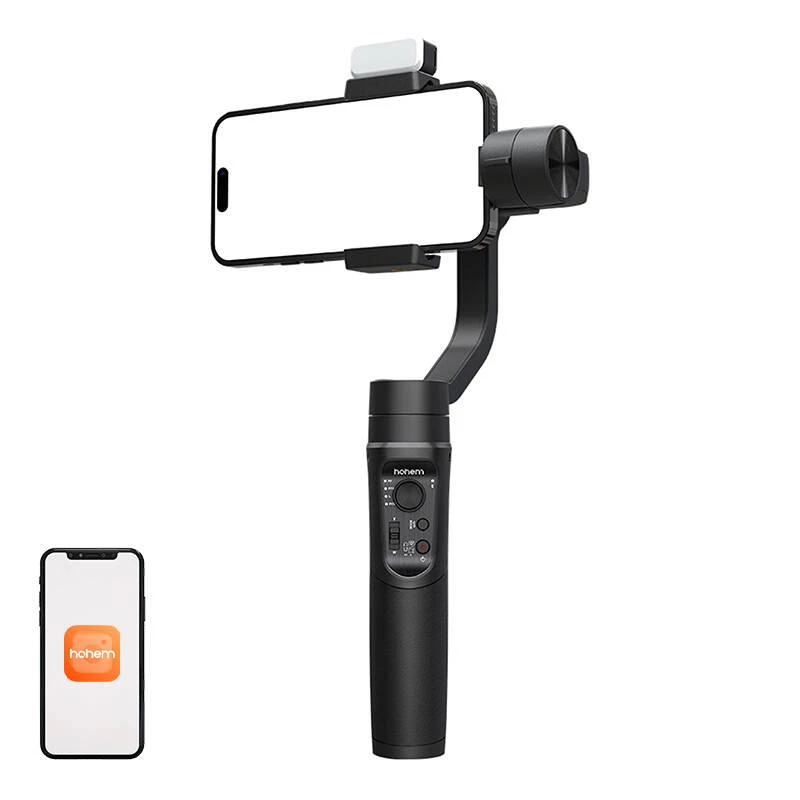 3-osiowy gimbal do smartfona Hohem iSteady Mobile+ Kit iSM5K — stabilizacja 3-osiowa, kompatybilność ze smartfonami