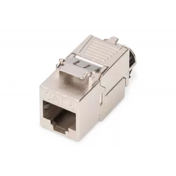 Moduł Keystone Digitus CAT 8.1 RJ-45 Ekranowany Płaski Biały