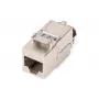 Moduł Keystone Digitus CAT 8.1 RJ-45 Ekranowany Płaski Biały