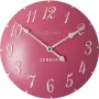 NeXtime klok 3084rz London Arabic, Ø34,5 cm, Ścienny, Różowo-biały
