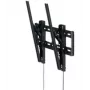HAGOR BL Tilt 400 - zestaw montażowy (uchwyt ścienny) - do płaskiego ekranu - czarny - rozmiar ekranu: 81-124 cm (32-49) - interfejs montażowy: do 400 x 400 mm