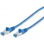 Kabel sieciowy ShiverPeaks 75711-B CAT 6A S/FTP PIMF niebieski, kabel w zwoju