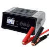 Prostownik QOLTEC 52514 — 12 V/24 V, 25 A, do akumulatorów AGM/żelowych/SLA z wyświetlaczem LCD