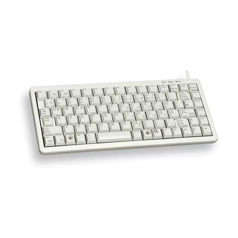 Klawiatura CHERRY G84-4100 uniwersalna USB QWERTY US English szara