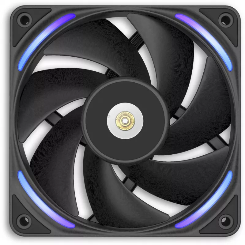 NZXT F120X 120mm Wentylator do obudowy - Czarny