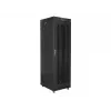 Szafa rack LANBERG FF01-6842-23BL 42U wolnostojąca, 2127,5×600×800 mm, IP20, zamek na klucz, kółka jezdne