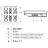 Akcesorium do systemu wideodomofonowego Hikvision DS-KD-KP/S – klawiatura
