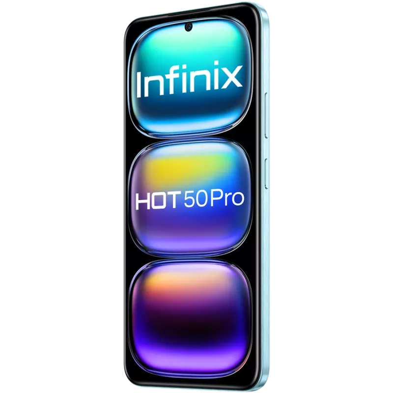 Smartfon Infinix HOT 50 PRO 6,78 cala 256 GB Jasnoniebieski