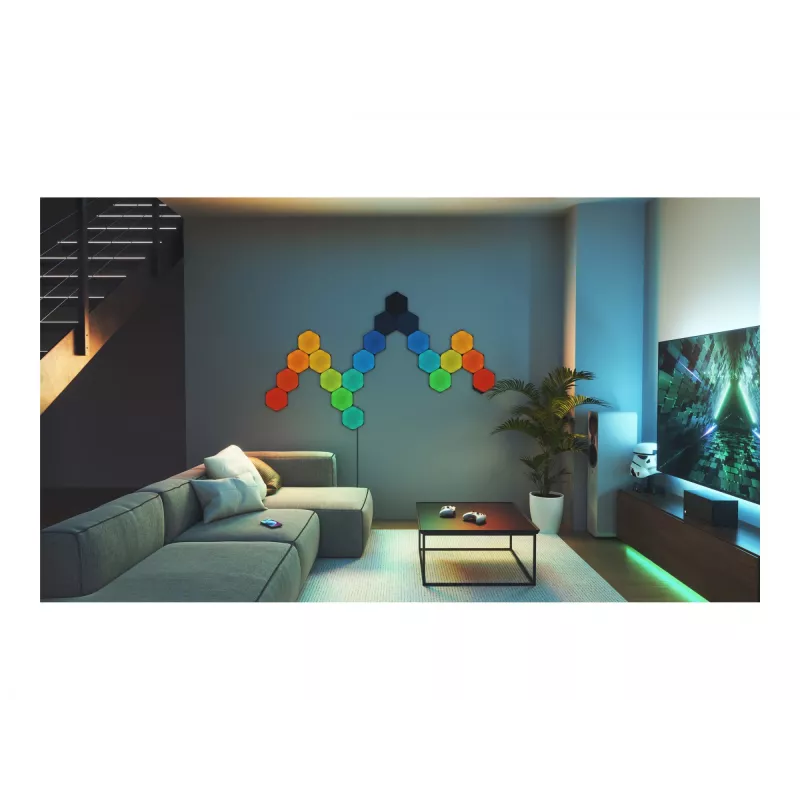 Inteligentna lampa ścienna Nanoleaf NL42-0101HX-3PK