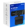 Kamera internetowa Savio CAK-06 3840 x 2160 pikseli USB Czarny