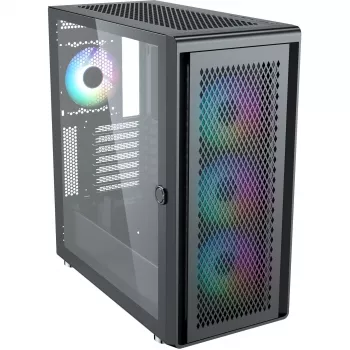 Obudowa PC Silentware Air 100 Czarny — obudowa mid-tower kompatybilna z ATX, wykończona na czarno