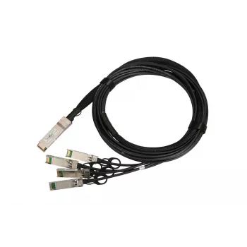 Kabel QSFP+ DAC Extralink 40 Gb/s do 4×10 Gb/s, 3 m, 30AWG, QSFP+ męski–męski