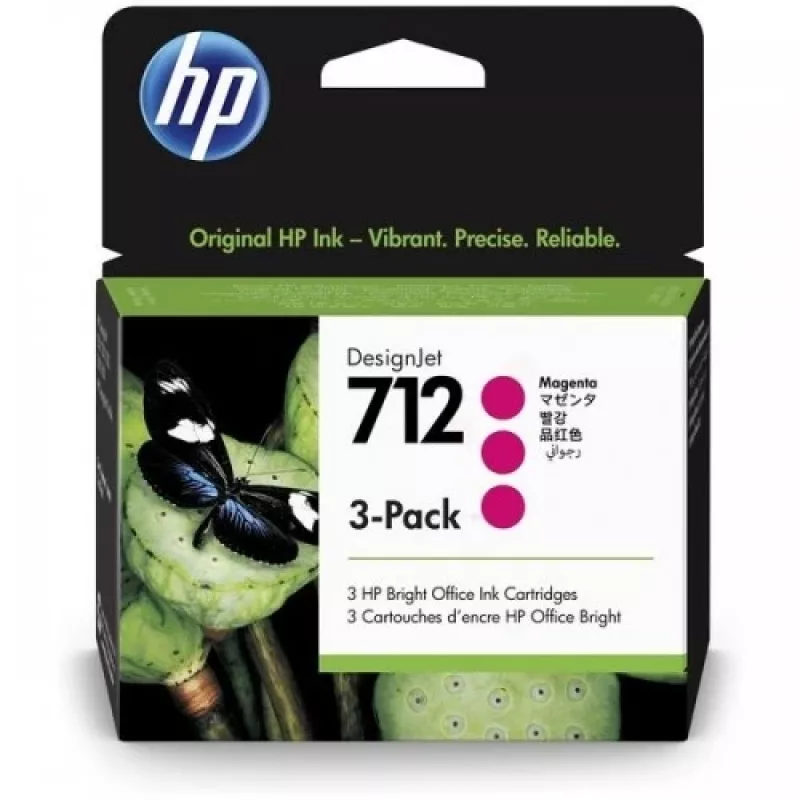 HP 712 (3ED78A) kasetka z tuszem, magenta (SPEC)
