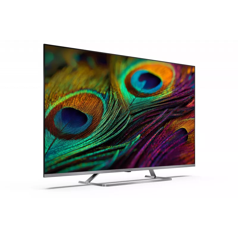 Telewizor Sharp 4K QLED MiniLED | 50JP7265E | 50 cali | Smart TV | Google TV | UHD | Srebrny