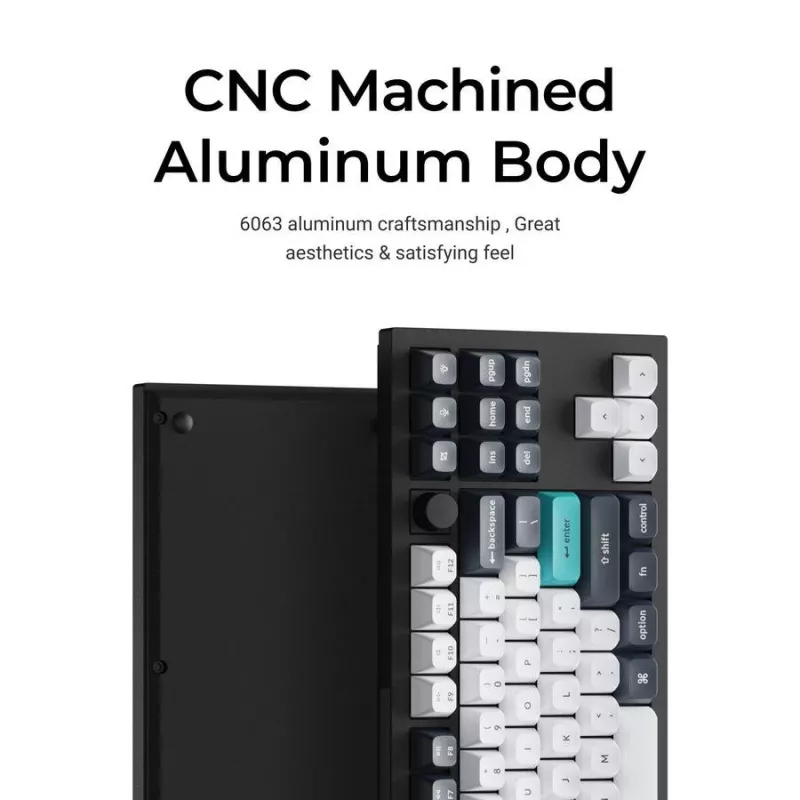 Klawiatura Wrl Q3 Max RGB/CARBON Czarny Q3M-M4 Keychron