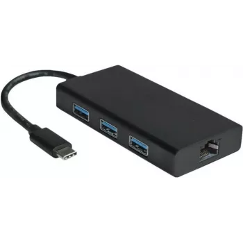 Hub USB 3.2 Gen 2 VALUE 12.99.1109 Type-C Czarny