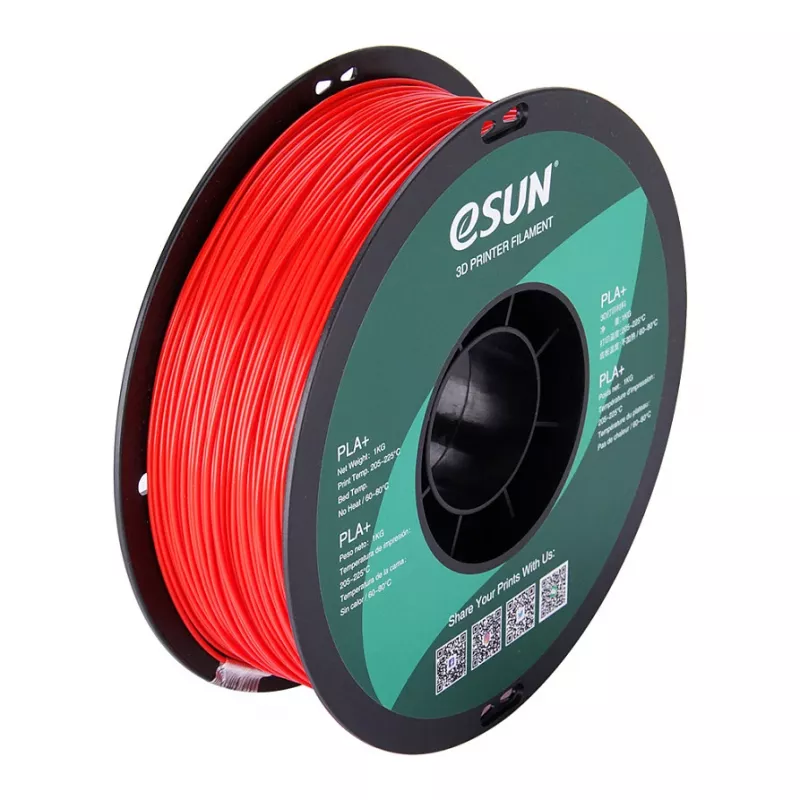 PLA+ 1,75mm CZERWONY 1kg