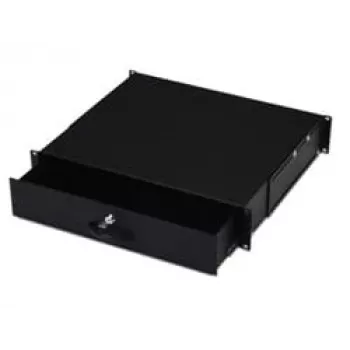 Szuflada na klawiaturę i dokumenty Digitus DN-19 KEY-2U-SW