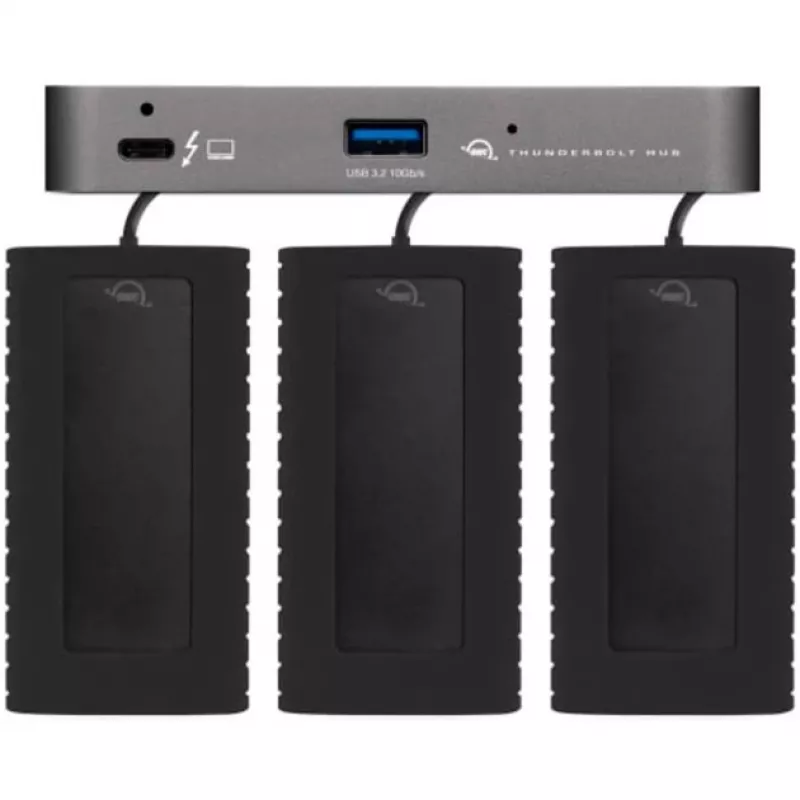 Other World Computing OWC Thunderbolt Hub - Hub - 4 x USB-C - Desktop (OWCTB4HUB5P)