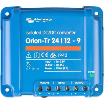 Przetwornica DC-DC Victron Energy Orion-Tr 24/12-9A 110W 12V — izolowana przetwornica obniżająca napięcie