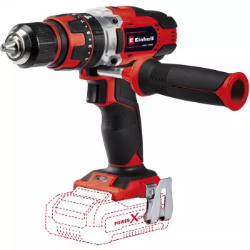 Einhell TE-CD 48 1500 RPM Bezkluczowy 1,41 kg Czarny, Czerwony