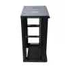 Szafa wisząca Extralink szafa rack 18U 600x600 Czarna zamek na klucz