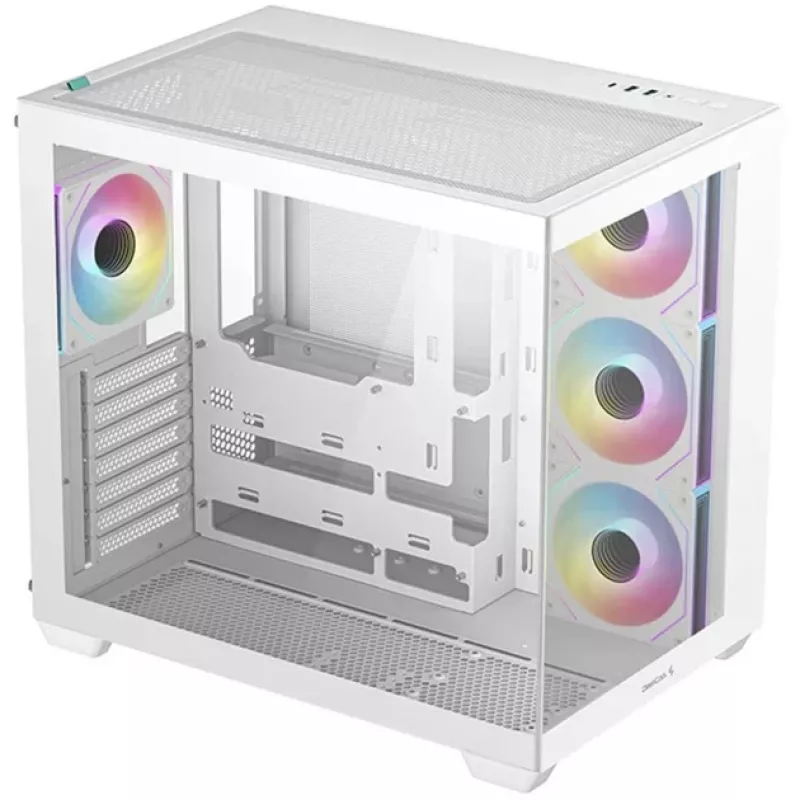 Obudowa PC DeepCool CG530 4F WH Midi Tower biała