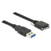 Kabel USB DeLOCK 83599 USB 3.2 Gen 1 3 m USB A Micro-USB B Czarny