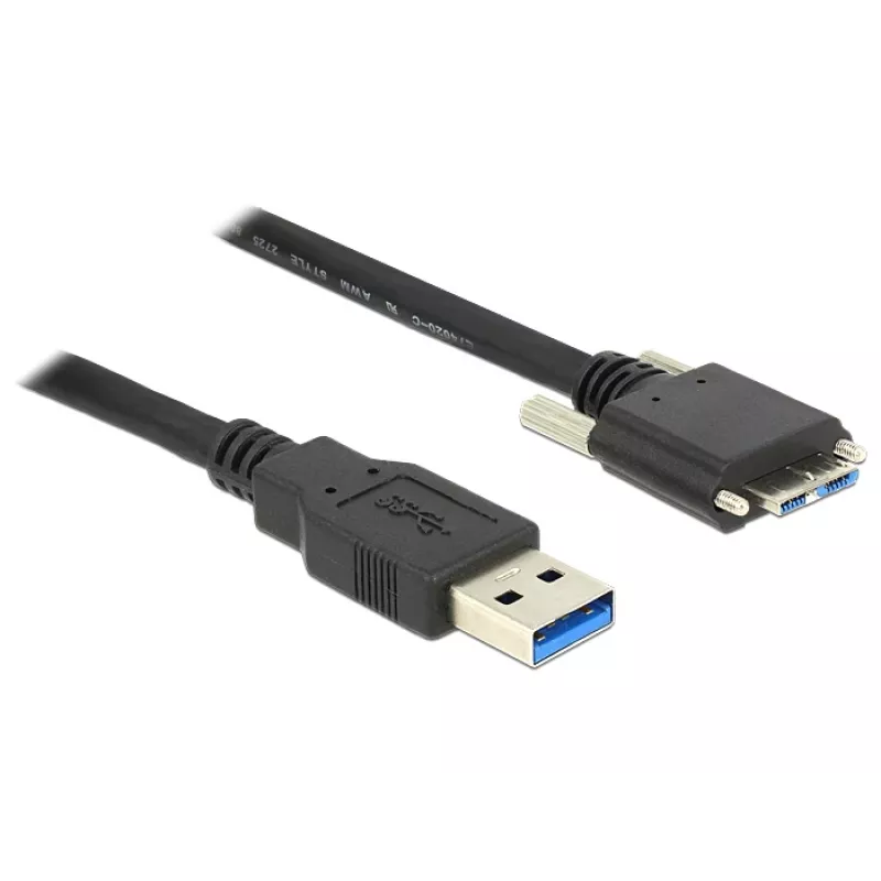Kabel USB DeLOCK 83599 USB 3.2 Gen 1 3 m USB A Micro-USB B Czarny