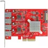 Karta Delock PCI Express x4 do 4 x zewnętrznych SuperSpeed USB 10 Gbps (USB 3.2 Gen 2) USB Type-A żeńskie - Adapter USB - PCIe 3.0 x4 - USB 3.2 Gen 2 x 4 (90481)