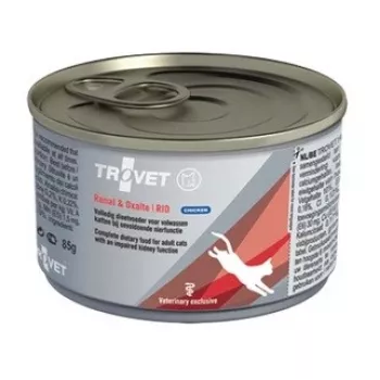 Mokra karma dla kota TROVET Renal & Oxalate RID z kurczakiem 100 g dieta weterynaryjna wspomagająca układ moczowy