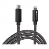 Good Connections USB 2.0 Lade- und Datenkabel für iPhone/iPad/iPod USB-C Stecker an Lightning - Das hochwertig verarbeitete und offiziell von Apple ze