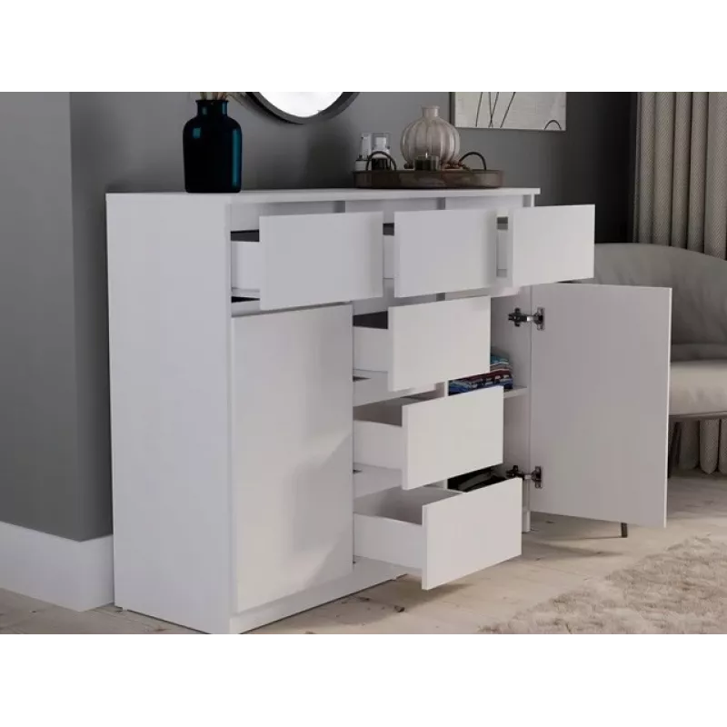 MALWA 2D6S biały komoda